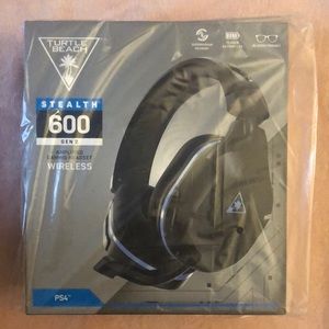 Brand new in box, Turtle Beach 600 wireless headset for PS4